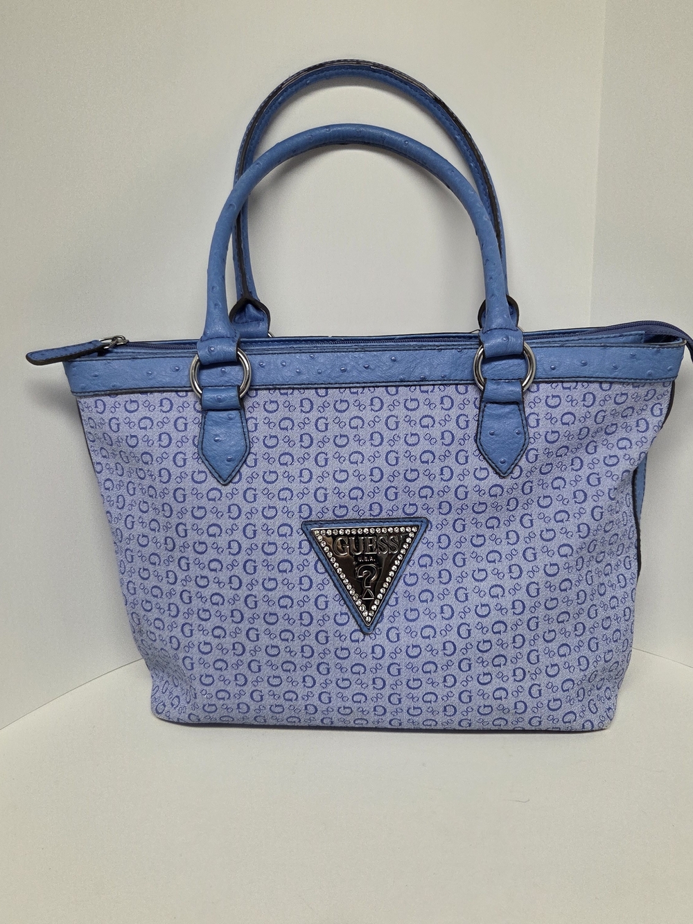 Guess Blue Tote Bag
